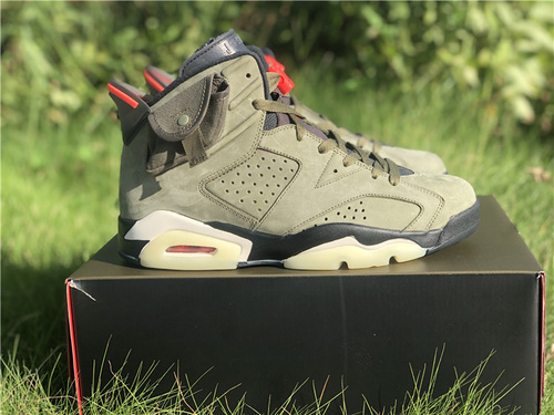 Travis Scott X AJ6 Poison Edition_ inverted_ pure raw materials_ number CN1084-200.-c5bddc7b